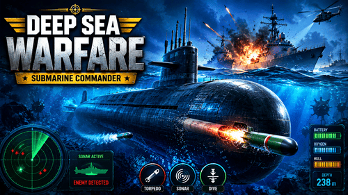 Deep Sea Warfare: Submarine Commander thumbnail